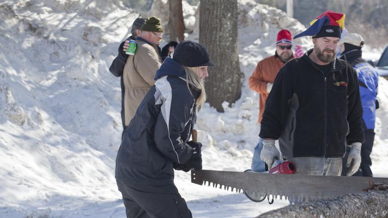 winter event in the Adirondacks