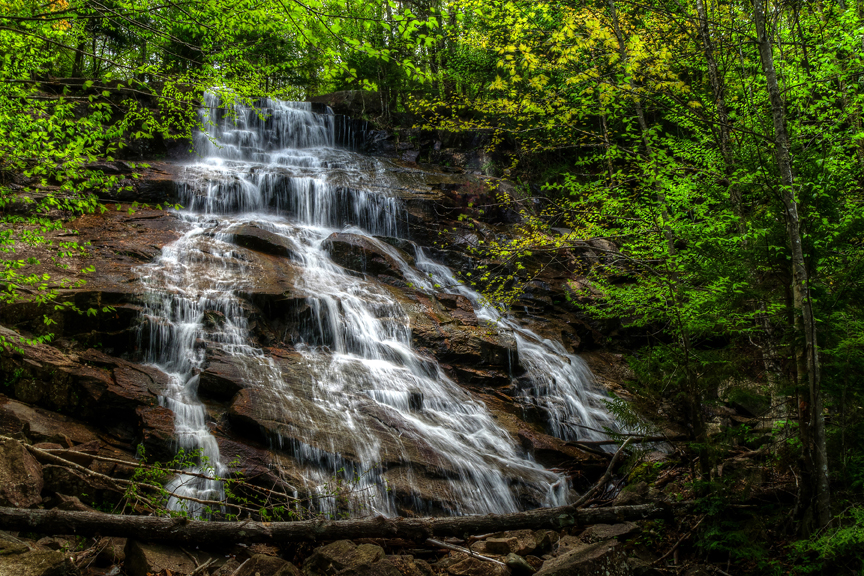 Death Brook Falls in the Adirondacks; image credit to John Haywood