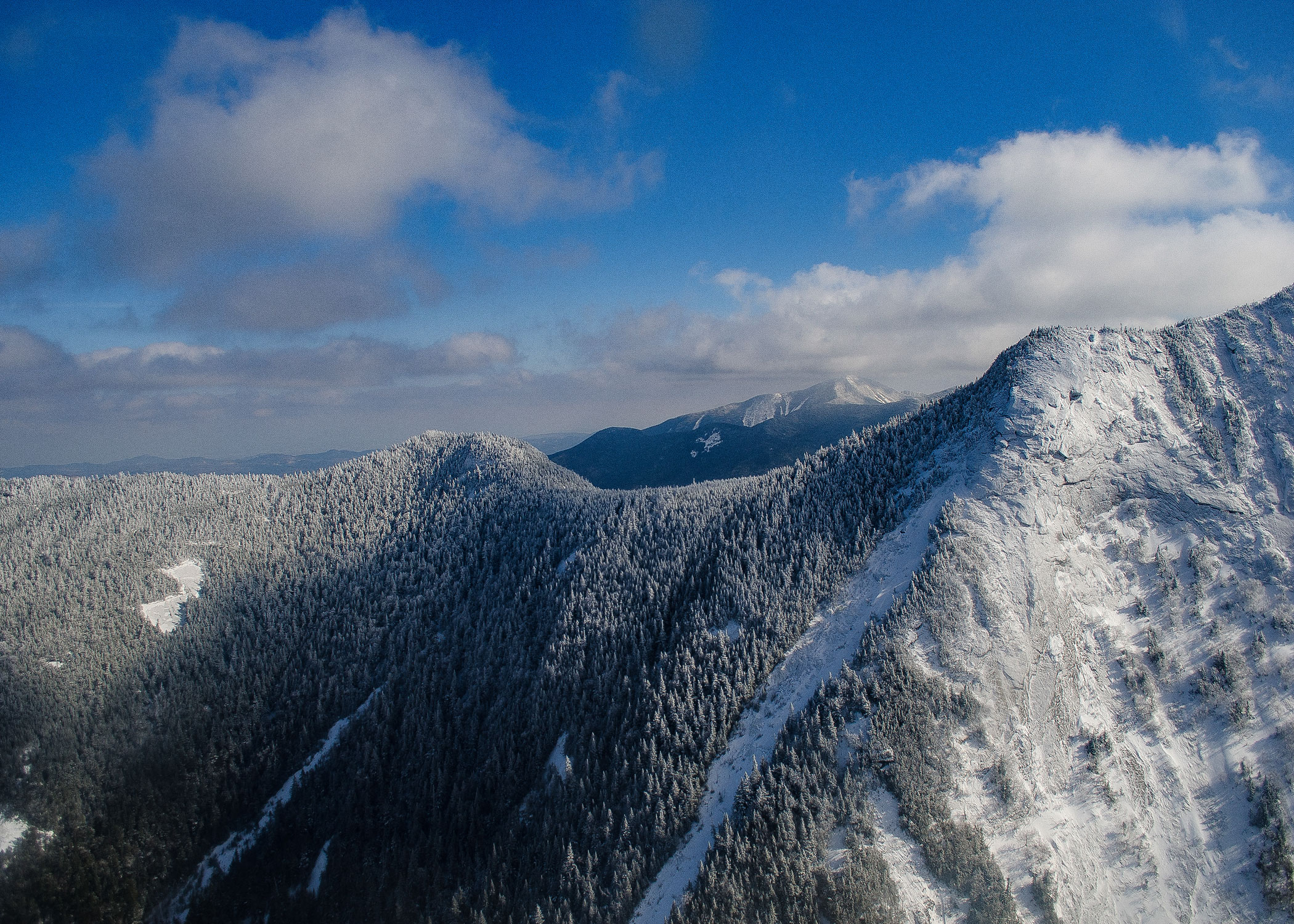 Gothics Mountains in the winter