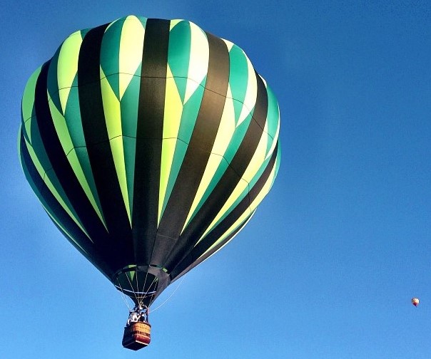 hot air balloon ride in the Adirondacks