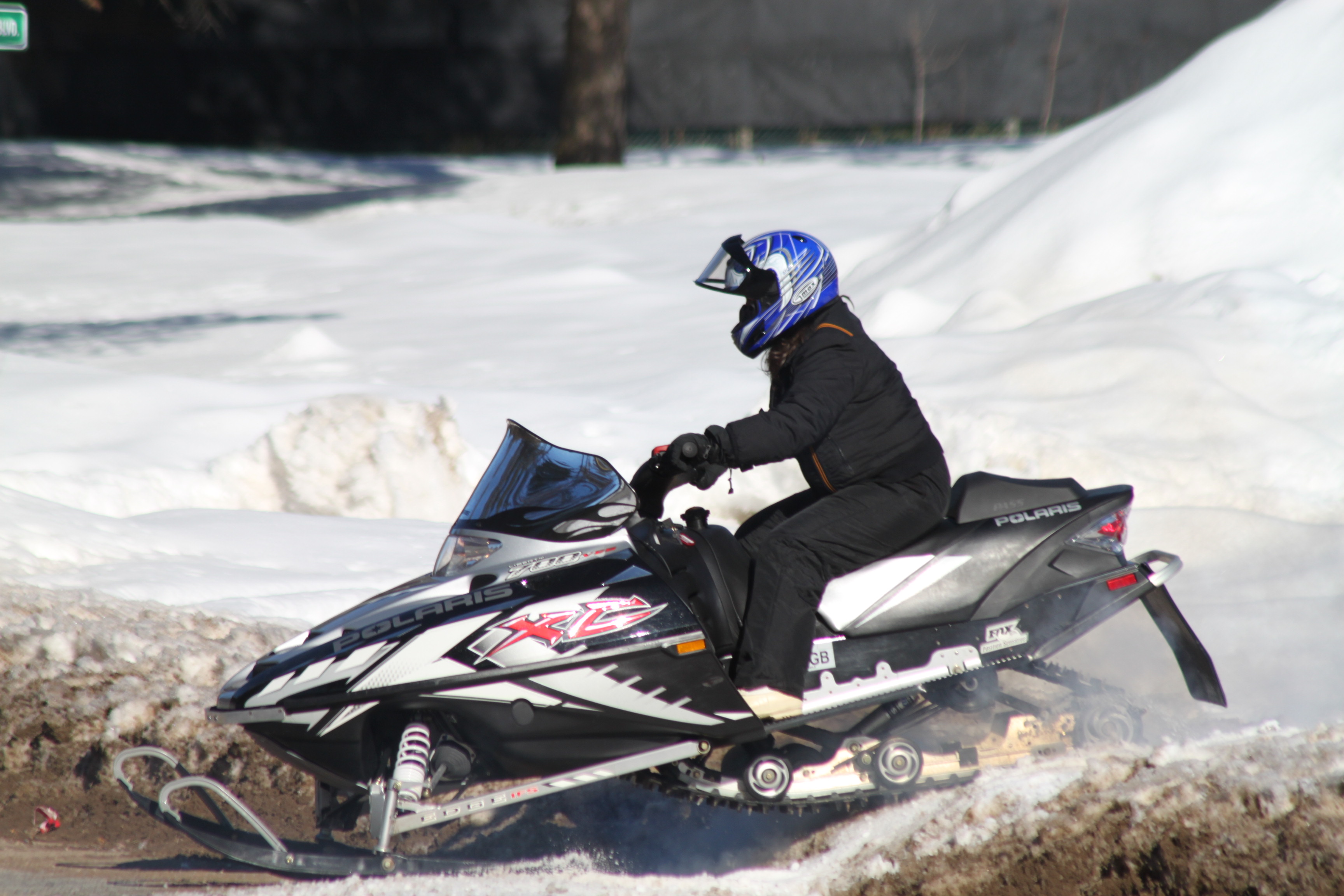 snowmobiling in the Adirondacks