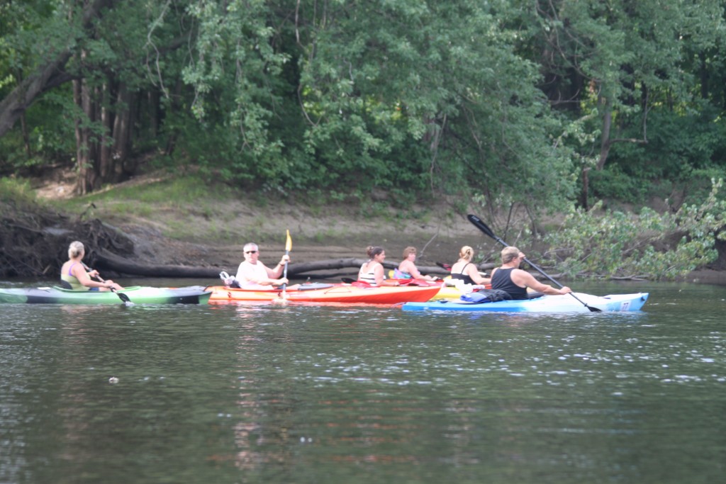 kayaking the Black River in Tug Hill Region