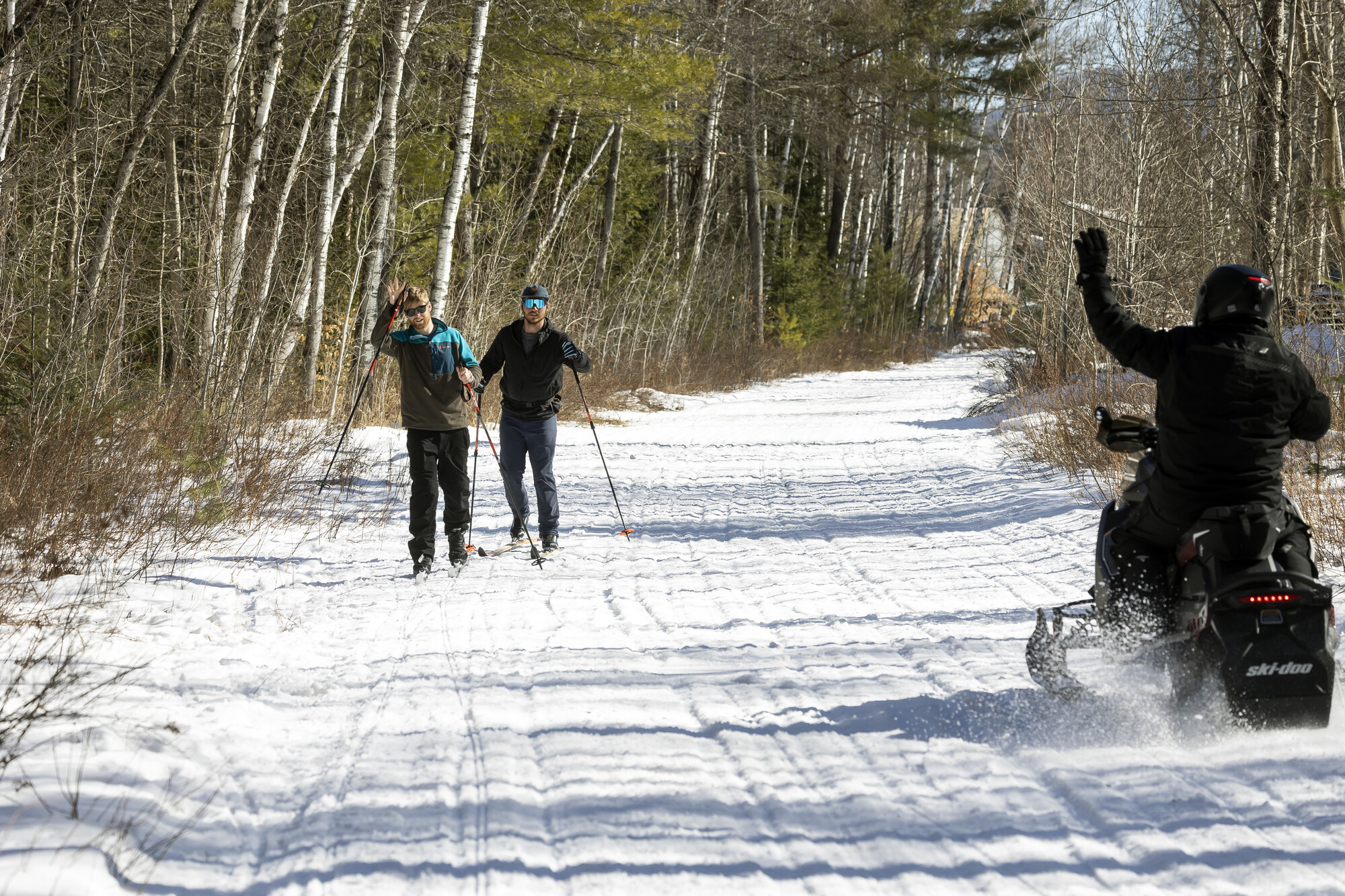 Winter rail trail