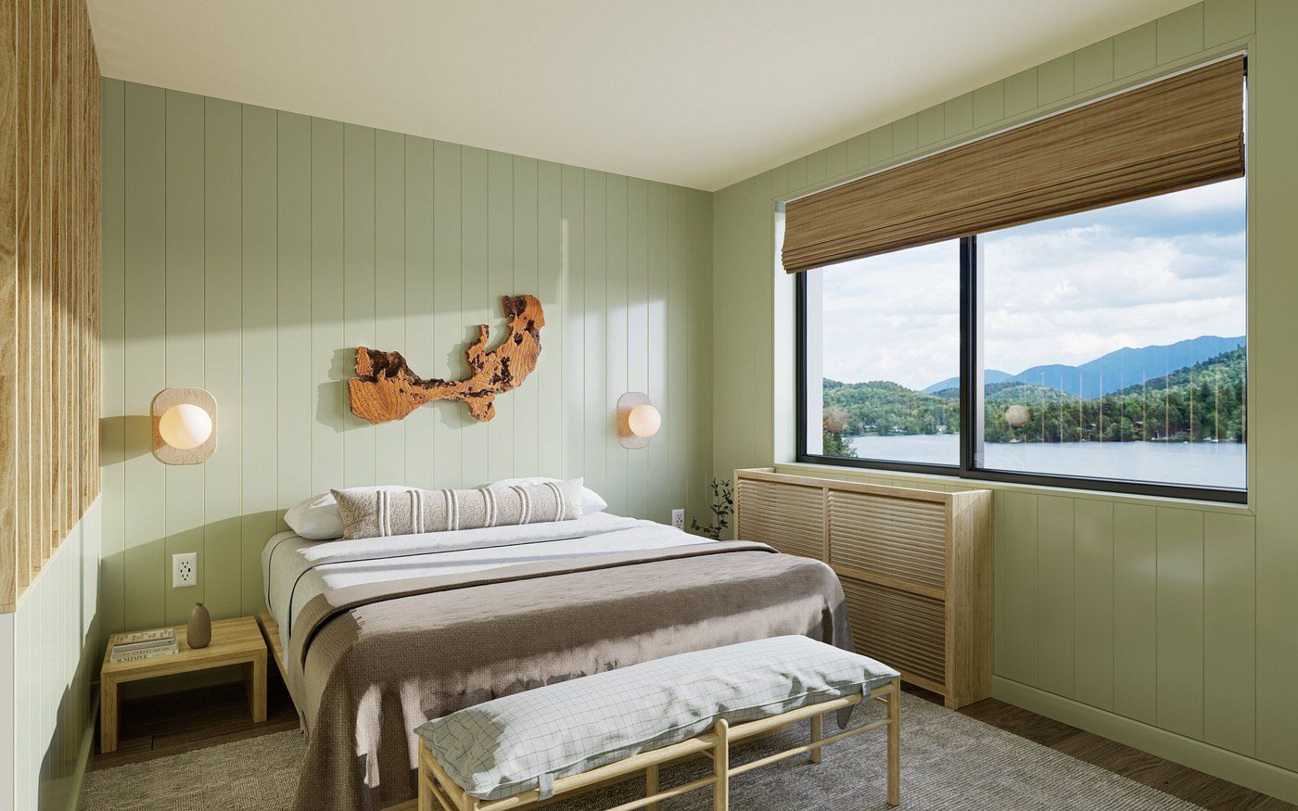 Lake & Mountain View Room