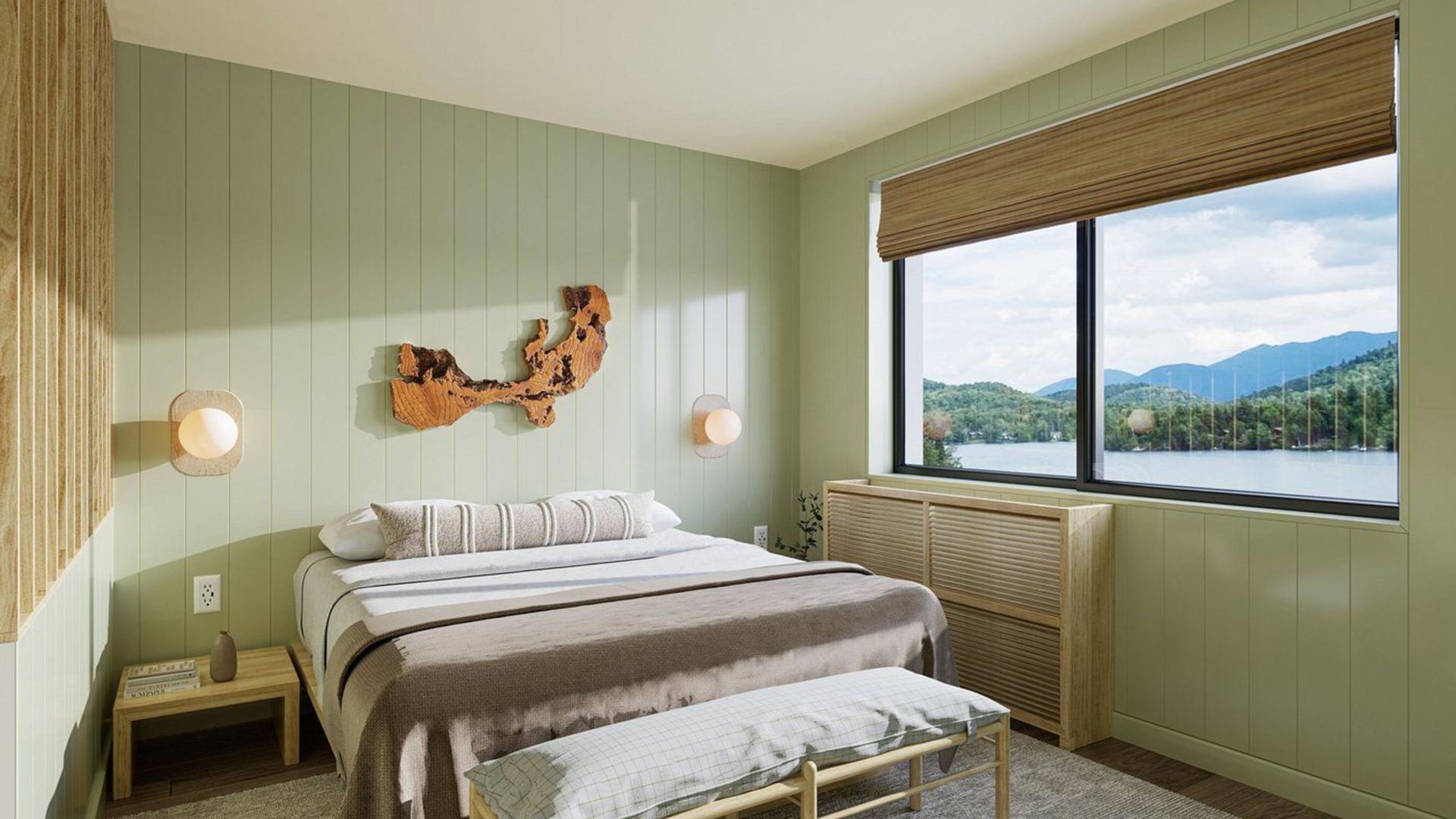 Lake & Mountain View Room