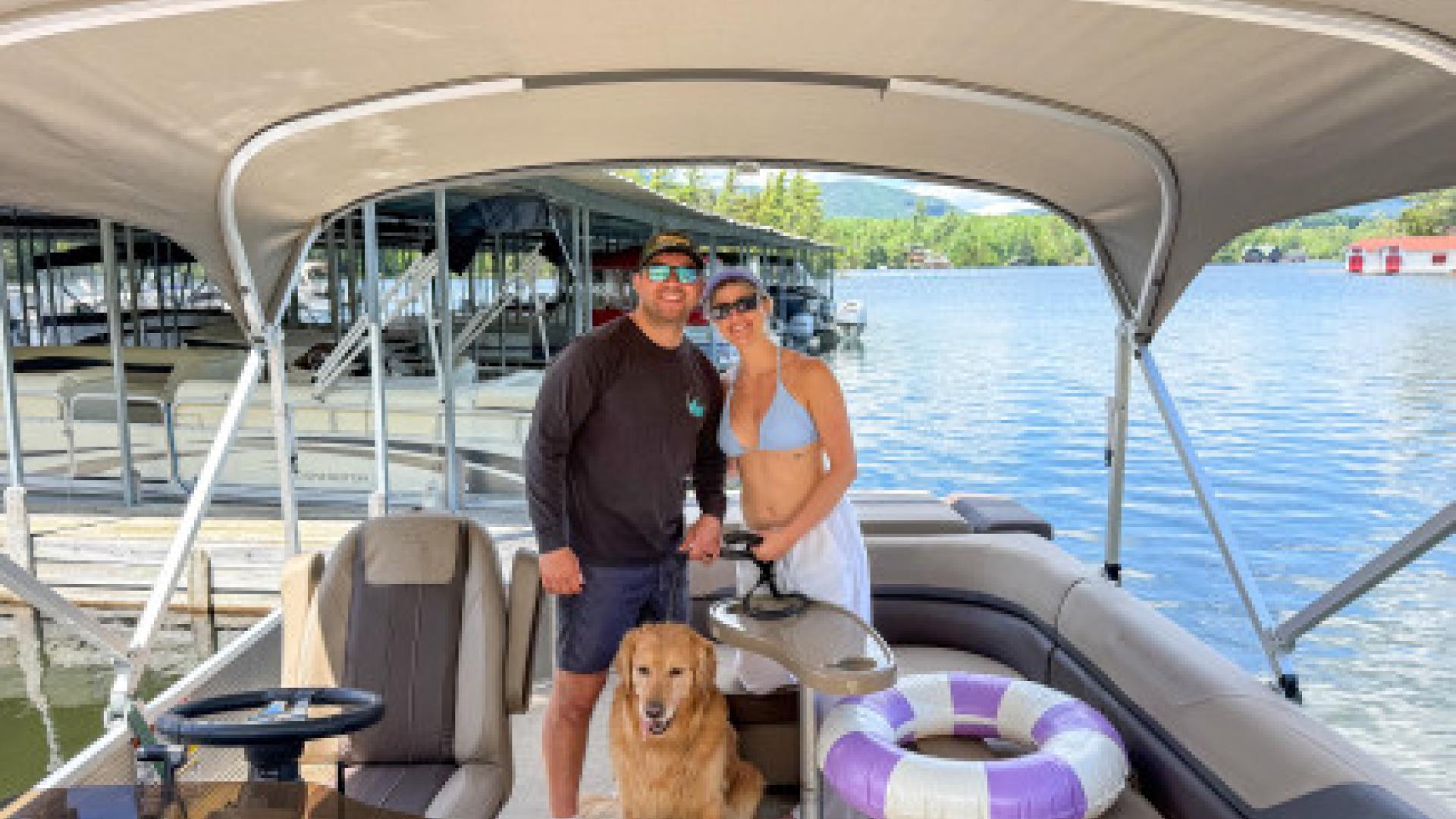 Boat Lake Placid