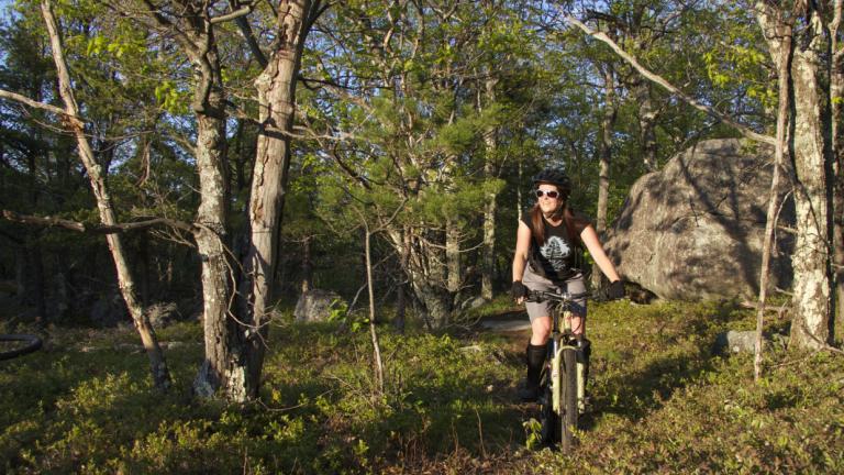mountain biking in the Adirondacks