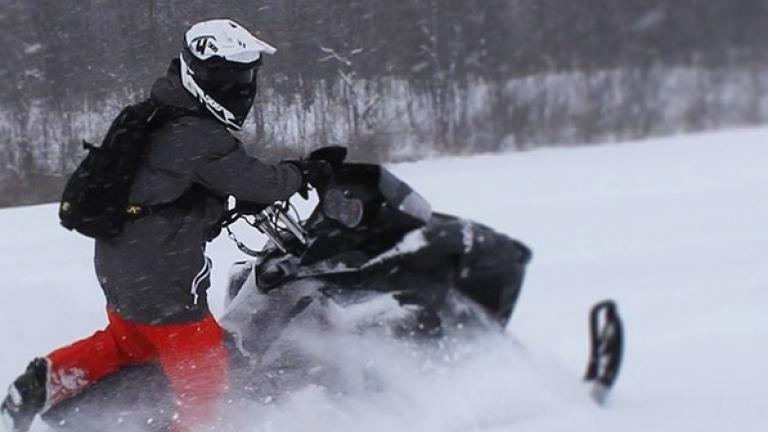 snowmobiling in the Adirondacks Tug Hill region