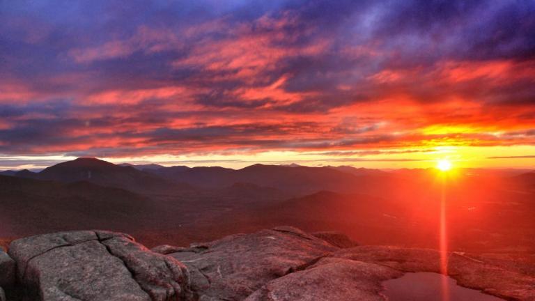 Cascade Mountain sunset
