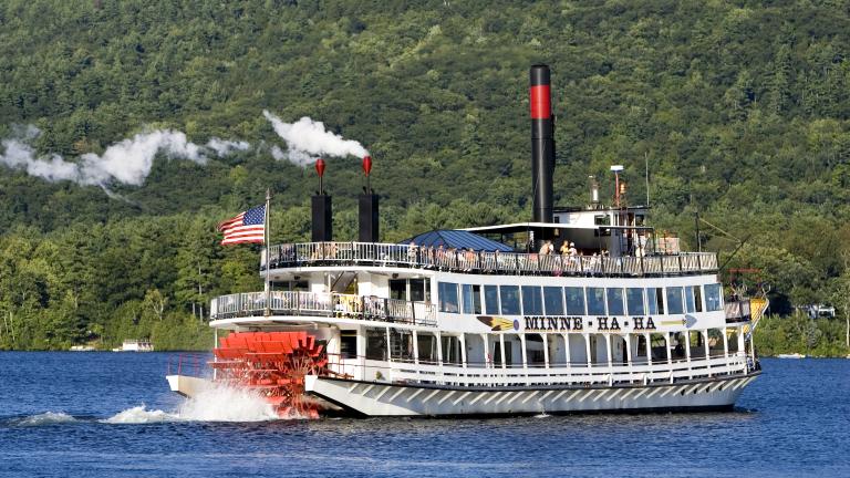Minne Ha Ha boat tour in Lake George