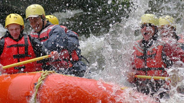 whitewater rafting in the Adirondacks