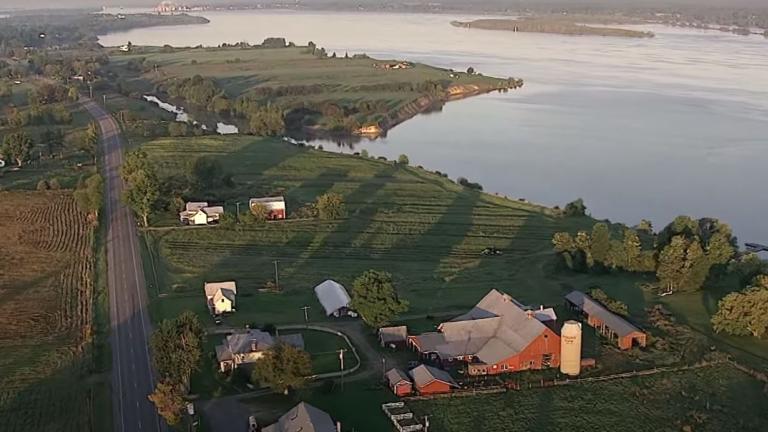 Adirondack Seaway Region overhead