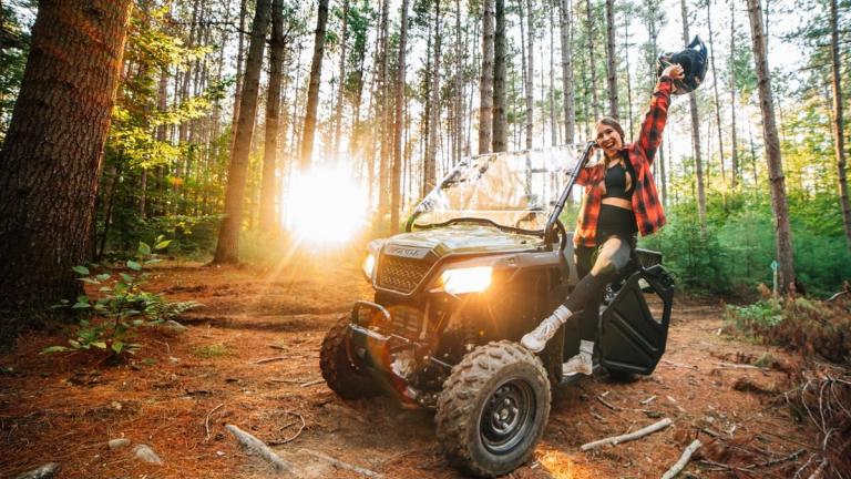 Riding in the Tug hill 