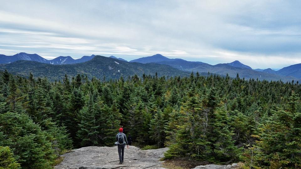view of Adirondack High Peaks Mountain from Cascade Mountain