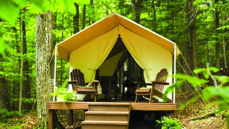 Experience the Ultimate in Luxury Glamping Camping