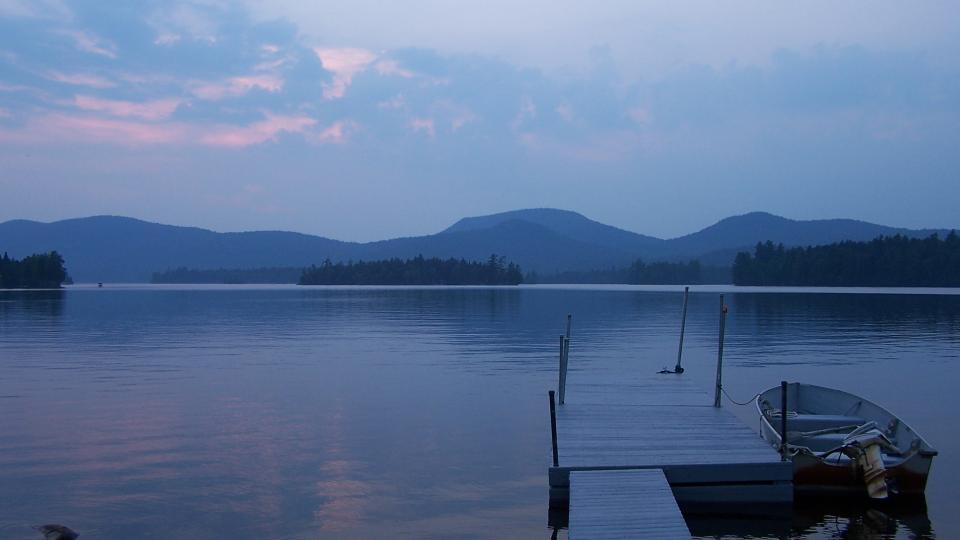 Blue Mountain Lake in the Adirondack Experience Region
