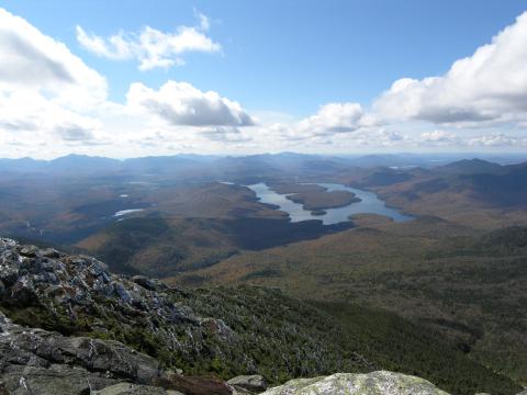 Lake Placid from Whiteface Mountain