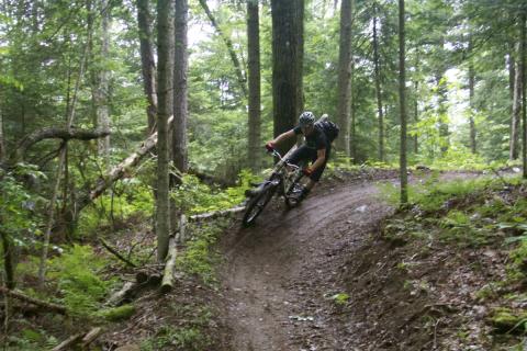 mountain biking in the Adirondacks