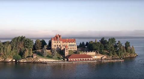 Adirondack Seaway island castle