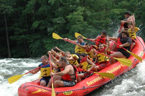 Adirondack whitewater rafting