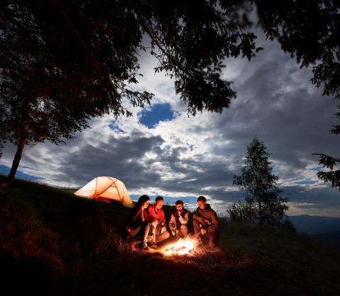 overnight camping