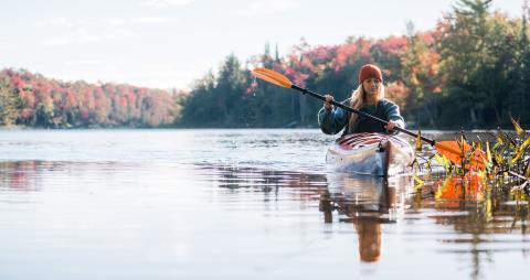 Paddling in the Adirondacks