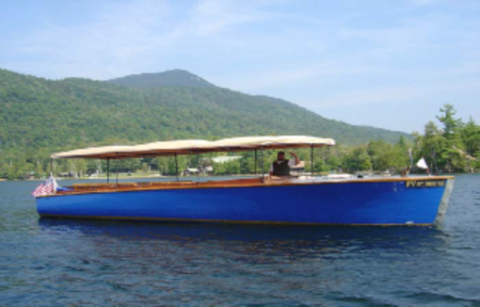 blue mountain lake boat livery tours