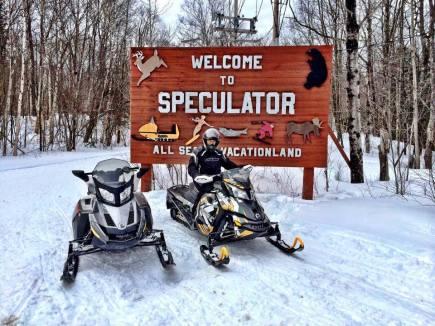 Snowmobile Trails-Piseco, Lake Pleasant & Speculator